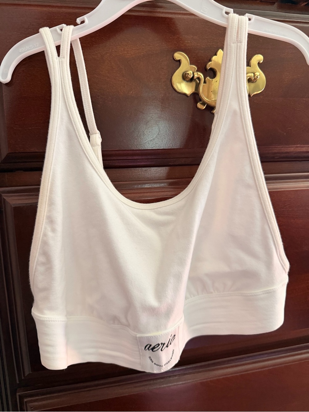 Aerie White Unlined Bralette